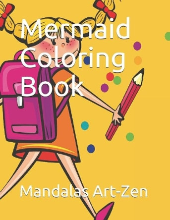 Mermaid Coloring Book Mandalas Art-Zen 9798722481764
