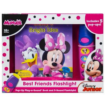Minnie Mouse Book and Flashlight PI Kids 9781450874403