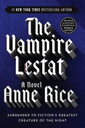 The Vampire Lestat Anne Rice 9780345419644