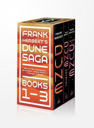 Frank Herbert's Dune Saga 3-Book Boxed Set: Dune, Dune Messiah, and Children of Dune Frank Herbert 9780593201893