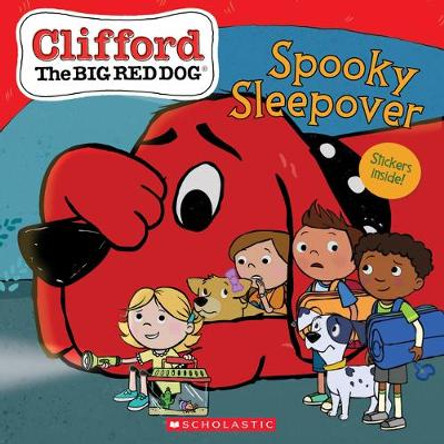 Spooky Sleepover (Clifford the Big Red Dog Storybook) Norman Bridwell 9781338614053