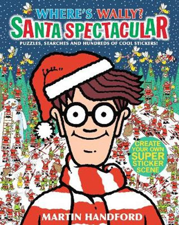 Where's Wally? Santa Spectacular Sticker Activity Book Martin Handford 9781406378634