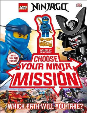 LEGO NINJAGO Choose Your Ninja Mission: With NINJAGO Jay minifigure Simon Hugo 9780241401279