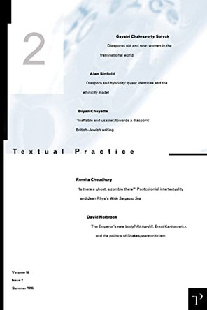 Textual Practice V10 Issue 2 by Alan Sinfield