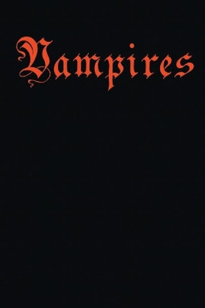 Vampires Eric DeVries 9781681818658
