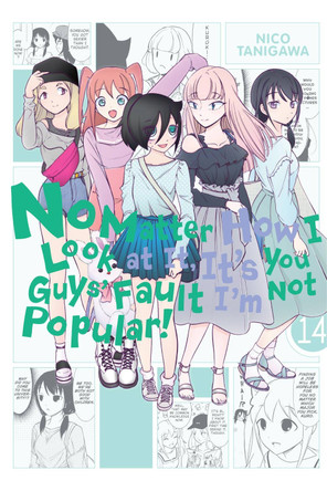 No Matter How I Look at It, It's You Guys' Fault I'm Not Popular!, Vol. 14 by Nico Tanigawa