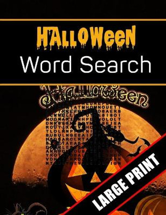 Halloween Word Search Large Print: 96 Word Search Activities for Everyone (Holiday Word Search) Mario Press 9781700186942