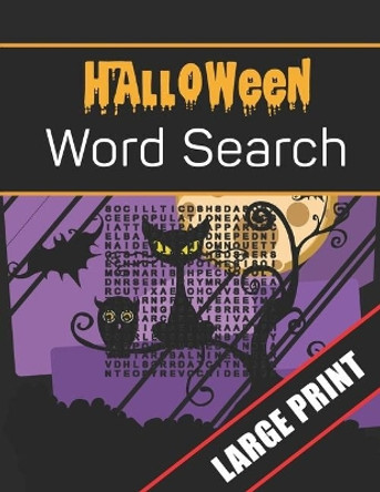 Halloween Word Search Large Print: 96 Word Search Activities for Everyone (Holiday Word Search) Mario Press 9781700437013
