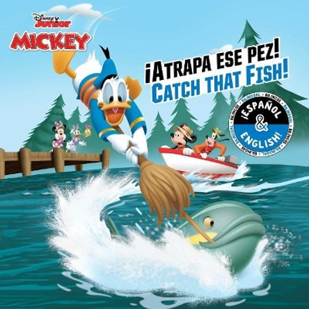 Catch That Fish! / !Atrapa Ese Pez! (English-Spanish) (Disney Junior: Mickey and the Roadster Racers) Stevie Stack 9781499807974