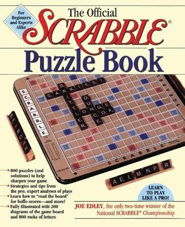 The Official Scrabble Puzzle Book Joe Edley 9780671569006