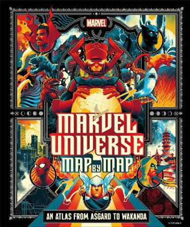 Marvel Universe Map By Map James Hill 9780744039795