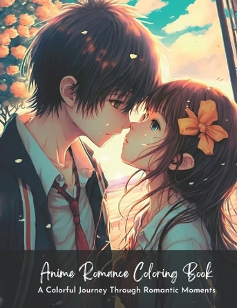 Anime Romance Coloring Book by Worryfree Studios