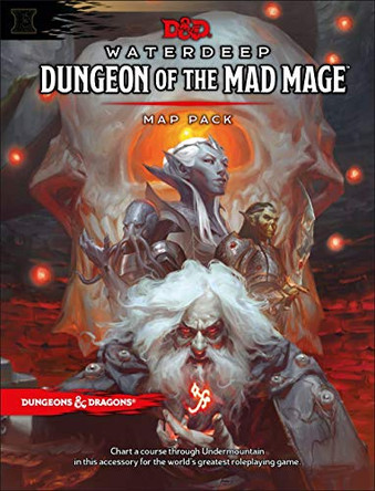 Dungeons & Dragons Waterdeep: Dungeon of the Mad Mage Maps and Miscellany (Accessory, D&D Roleplaying Game) Dungeons & Dragons 9780786966653