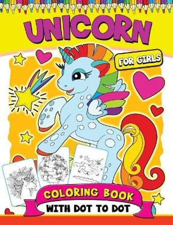 Unicorn Coloring Books for Girls by Tiny Cactus Publishing