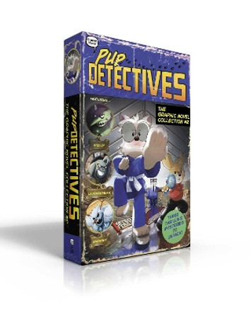 Pup Detectives The Graphic Novel Collection #2 (Boxed Set): Ghosts, Goblins, and Ninjas!; The Missing Magic Wand; Mystery Mountain Getaway Felix Gumpaw 9781665914000