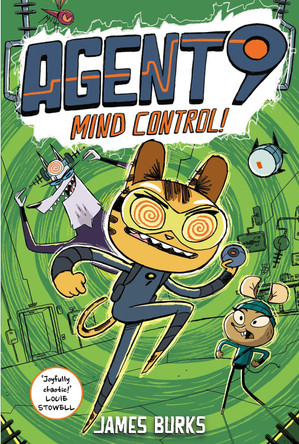 Agent 9: Mind Control!: a fast-paced and funny graphic novel James Burks 9781800786301