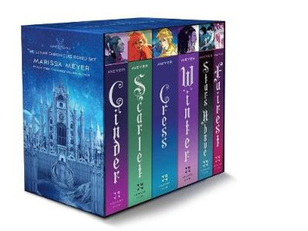 The Lunar Chronicles Boxed Set: Cinder, Scarlet, Cress, Fairest, Stars Above, Winter Marissa Meyer 9781250774071