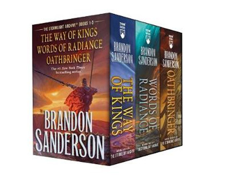 Stormlight Archive MM Boxed Set I, Books 1-3: The Way of Kings, Words of Radiance, Oathbringer Brandon Sanderson 9781250776631