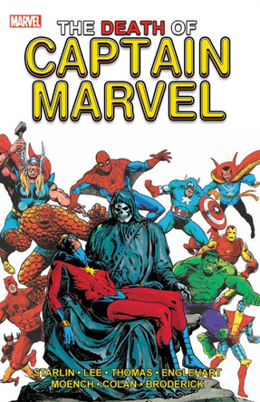 The Death Of Captain Marvel by Jim Starlin