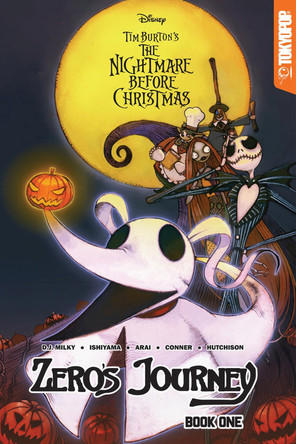 Disney Manga: Tim Burton's The Nightmare Before Christmas - Zero's Journey Graphic Novel, Book 1 by D.J. Milky