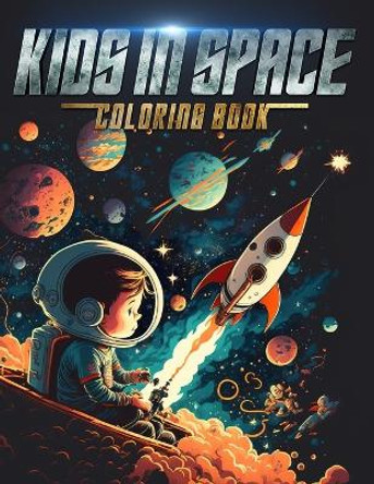 Kids in Space Coloring Book by Moca Paper