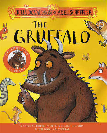 The Gruffalo 25th Anniversary Edition: with a shiny cover and fun bonus material Julia Donaldson 9781035028399