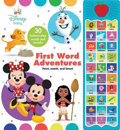 Disney Baby: First Word Adventures Sound Book by Pi Kids