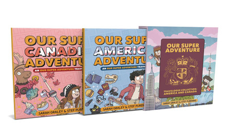 Our Super Adventure Travelogue Collection: America and Canada by Sarah Graley