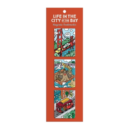 Life In The City By The Bay Magnetic Bookmarks Galison 9780735381438