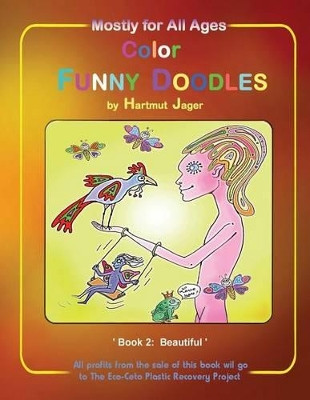 Color Funny Doodles Colouring Book by Hartmut Jager