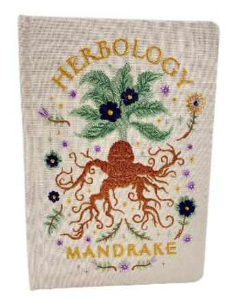 Harry Potter: Mandrake Embroidered Journal Insight Editions 9798886635751