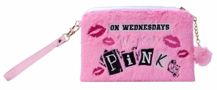 Mean Girls: On Wednesdays We Wear Pink Plush Accessory Pouch Insight Editions 9798886635645