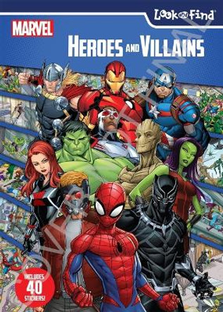 Marvel: Heroes and Villains Look and Find Pi Kids 9781503773745