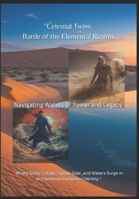 "Celestial Twins Battle of the Elemental Realms: Where Gods Collide, Flames Soar, and Waters Surge in an Elemental Battle for Eternity. Robert Fitzgerald Watson 9798871476086
