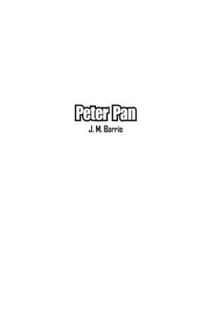 Peter Pan J M Barrie 9781774819234