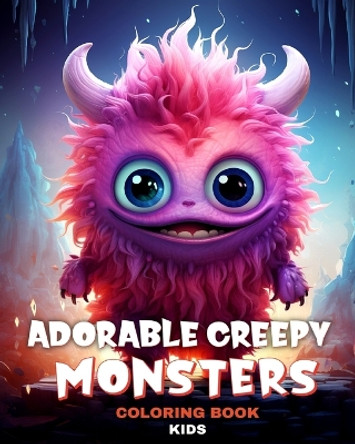 Adorable Creepy Monsters Coloring Book for Kids by Ariana Raisa