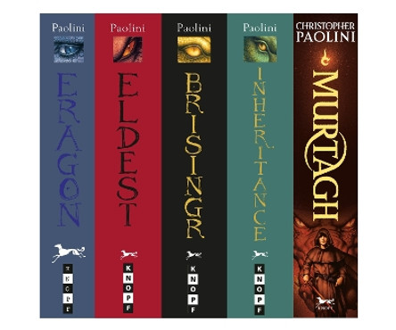 World of Eragon 5-Book Hardcover Boxed Set: Eragon; Eldest; Brisingr; Inheritance; Murtagh Christopher Paolini 9780593903209