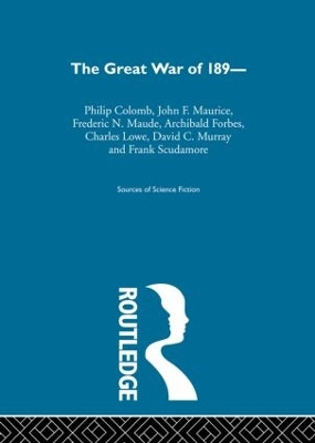 Great War Of 1890       Ssf V1 George Locke 9780415192897