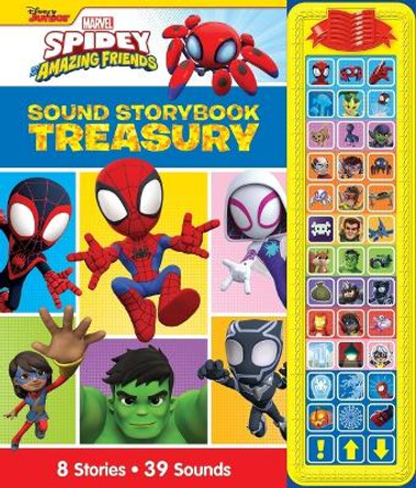 Disney Junior Marvel Spidey and His Amazing Friends: Sound Storybook Treasury Pi Kids 9781503774698