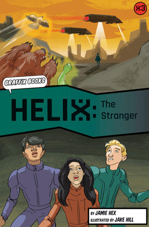 Helix: The Stranger (Graphic Reluctant Reader) by Jamie Hex