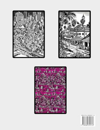 Coloring Book for Kids and Teens North American City Landscapes Volume 4 by Ariama Pheobe
