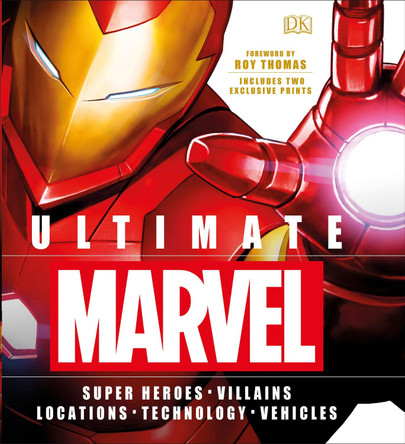 Ultimate Marvel: Includes two exclusive prints DK 9780241288122 [USED COPY]