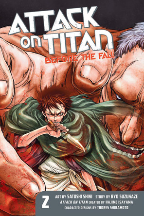 Attack On Titan: Before The Fall 2 Hajime Isayama 9781612629124 [USED COPY]