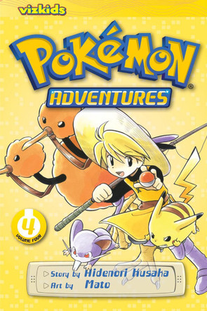 Pokemon Adventures (Red and Blue), Vol. 4 Hidenori Kusaka 9781421530574 [USED COPY]