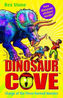 Charge of the Three-horned Monster : With 7 Free Dinosaur Stickers Rex Stone 9780192720931 [USED COPY]