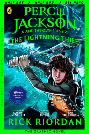 Percy Jackson and the Lightning Thief: The Graphic Novel (Book 1) Rick Riordan 9780141335391 [USED COPY]