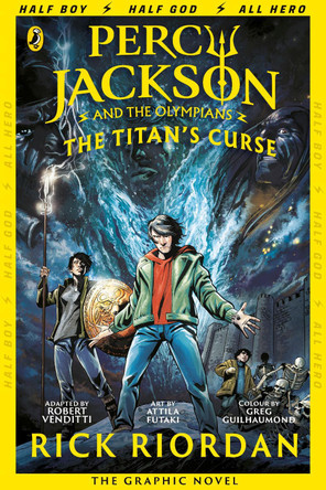 Percy Jackson and the Titan's Curse: The Graphic Novel (Book 3) Rick Riordan 9780141338262 [USED COPY]