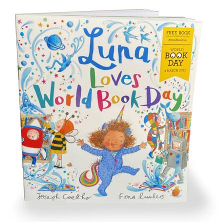 Luna Loves World Book Day Joseph Coelho 9781839130557 [USED COPY]
