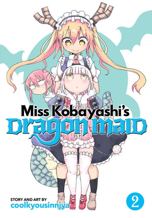 Miss Kobayashi's Dragon Maid: Vol. 2 Coolkyoushinja 9781626924314 [USED COPY]