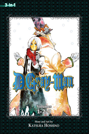 D.Gray-man (3-in-1 Edition), Vol. 1: Includes vols. 1, 2 & 3 Katsura Hoshino 9781421555676 [USED COPY]